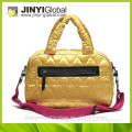 2015 winter golden heart-shaped printing handbag and shoulder bag to collect
